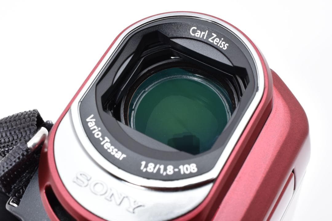 【極美品】SONY Handycam DCR-SX41 レッド　ほぼ新品！