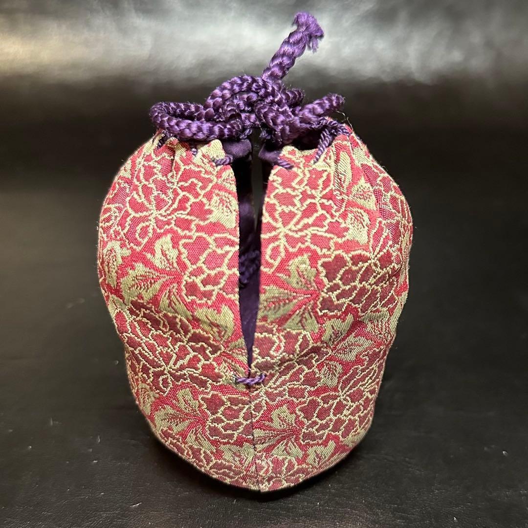 ★茶道具！備前焼 茶入！『木村 長十郎(友敬)』作！共箱/仕覆！★