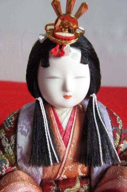 特価　吉徳大光仕入れ　柿沼東光　木目込み　親王飾り