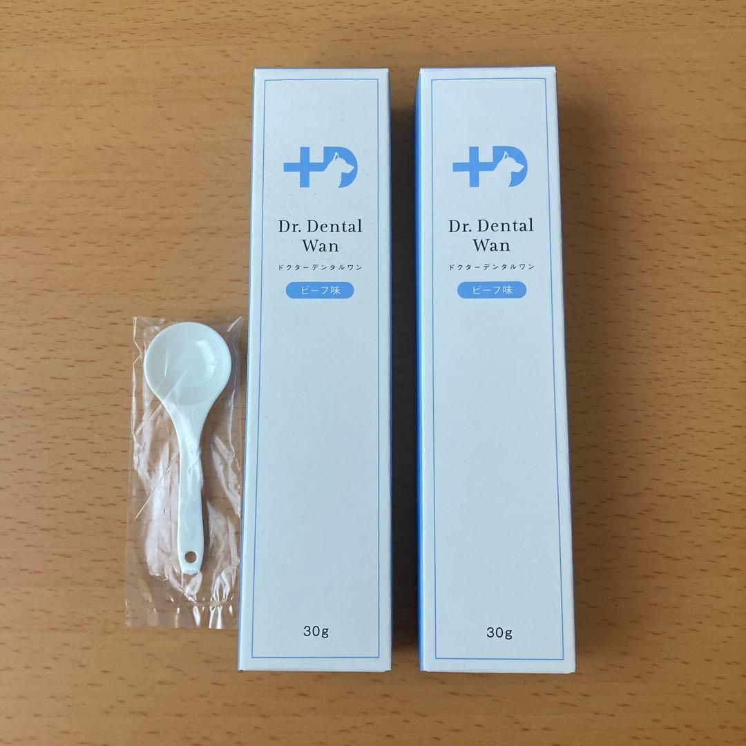 Dr. Dental Wan デンタルケア用品 30gビーフ味 2個セット