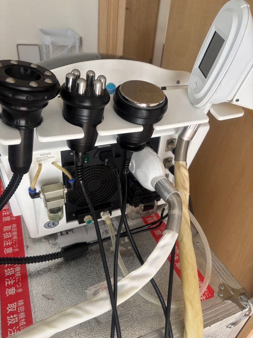 【2台でこの価格!!】美顔器 超音波・ラジオ波・EMS機能 脱毛 光フェイシャル