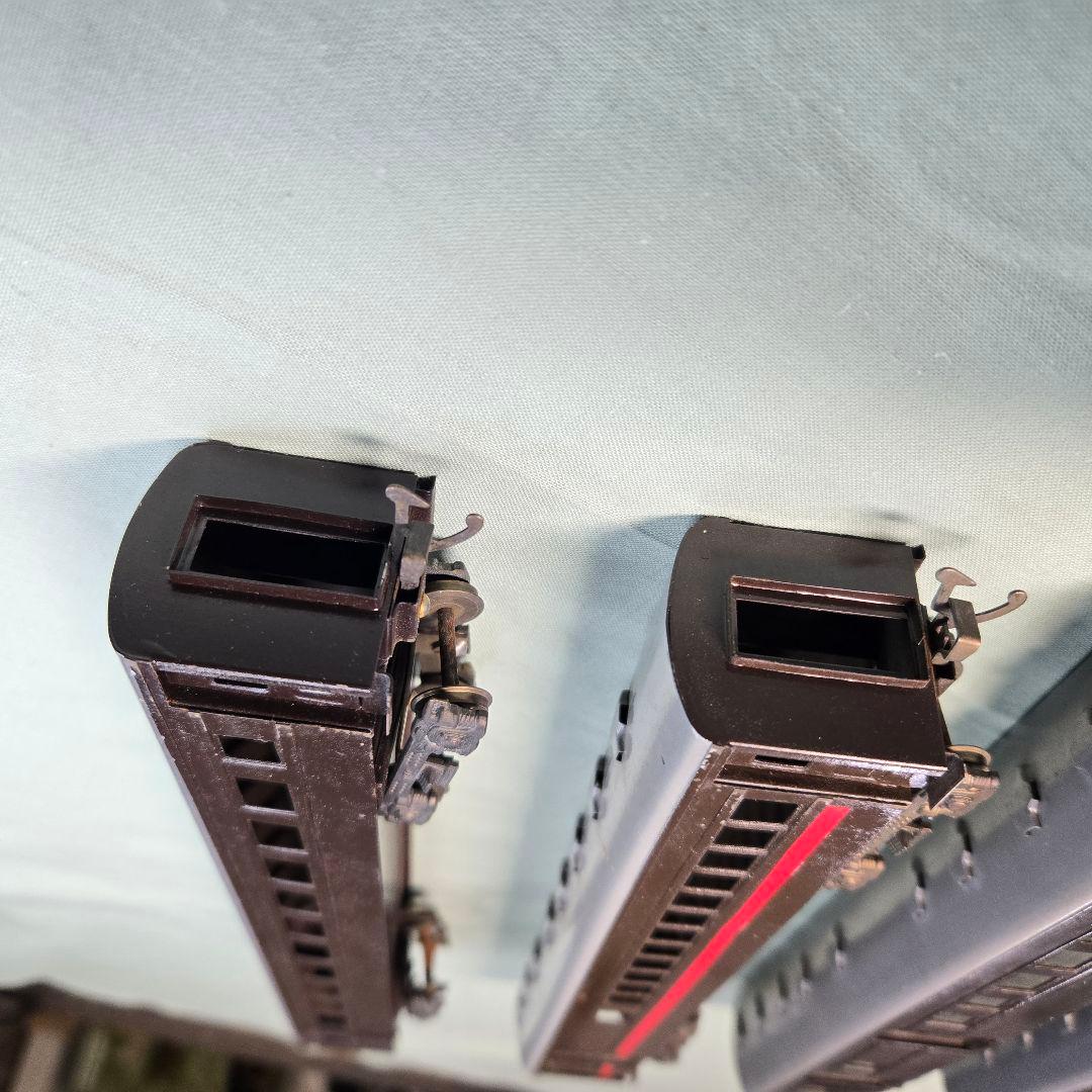 HO金属製客車6両(Aセット)。ジャンク品。