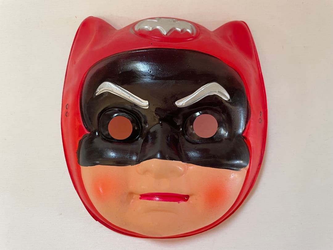 バットマン バットガール マスク お面　ビンテージ レトロ　レア　アメコミ70代