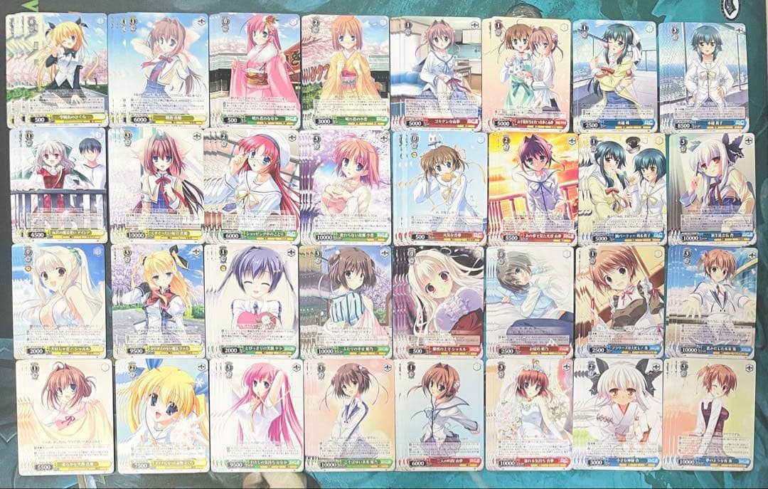 ヴァイスシュヴァルツ D.C. 過去弾7種 RR以下4コン オマケ付き