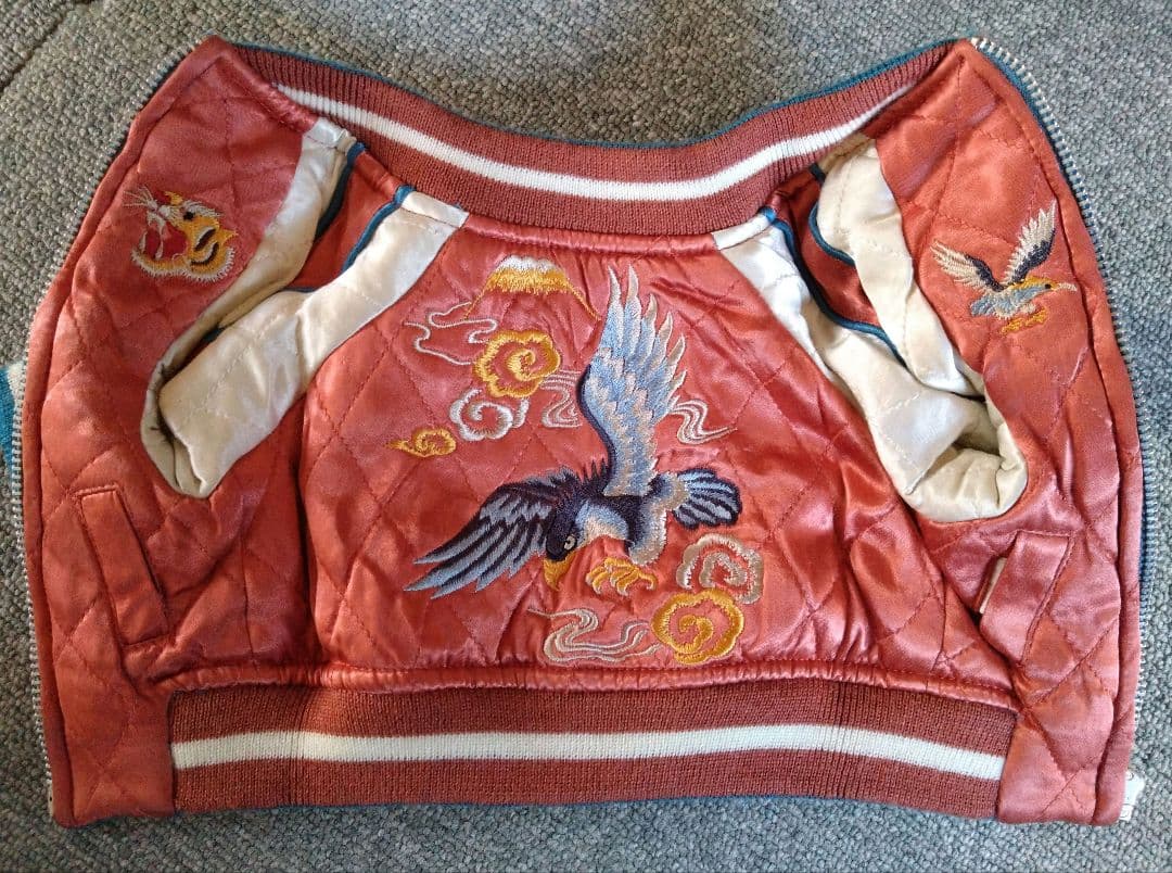 ドッグウェア bluebleubleue スカジャン 0 初期名作 犬服