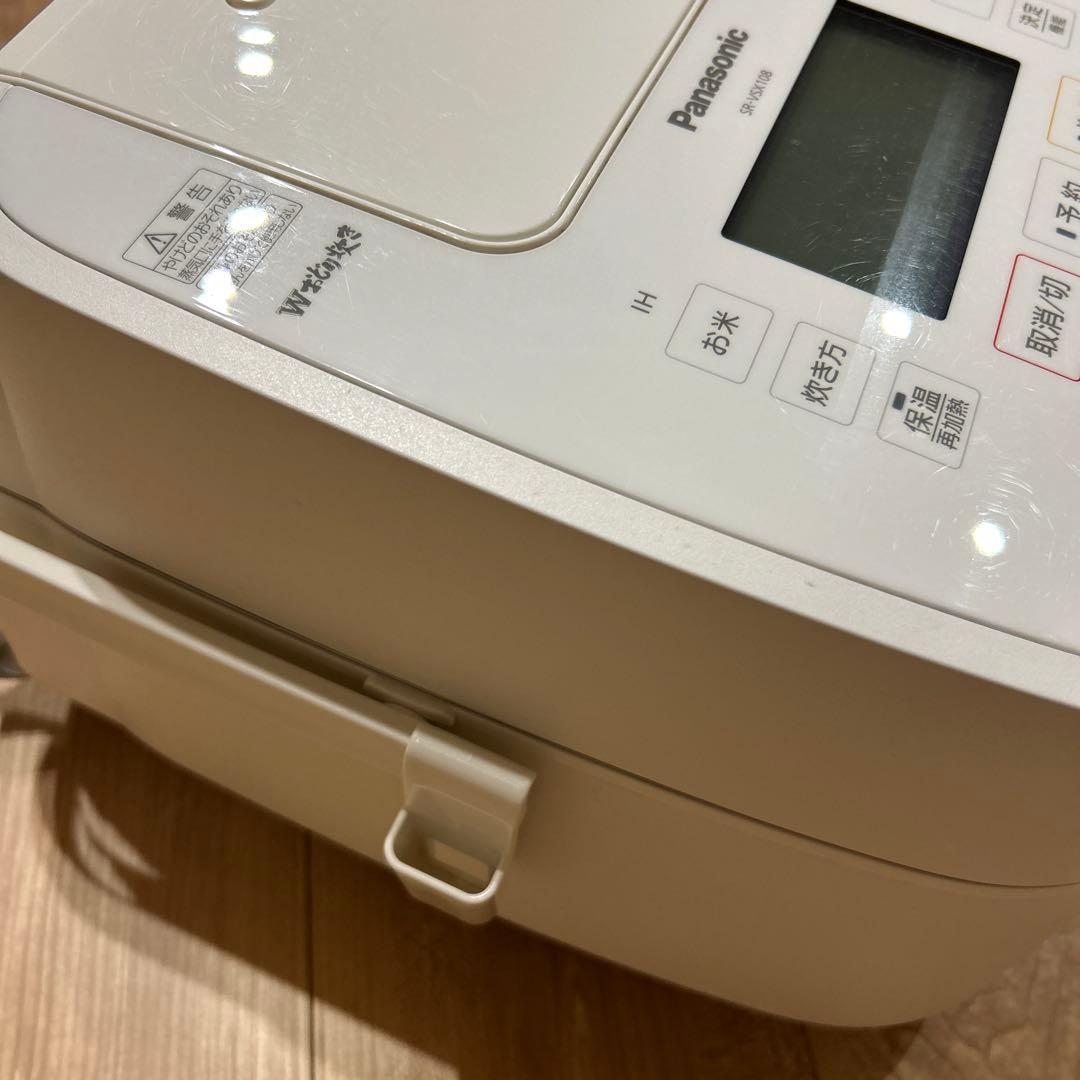 Panasonic炊飯器　SR-VSX108 ホワイト