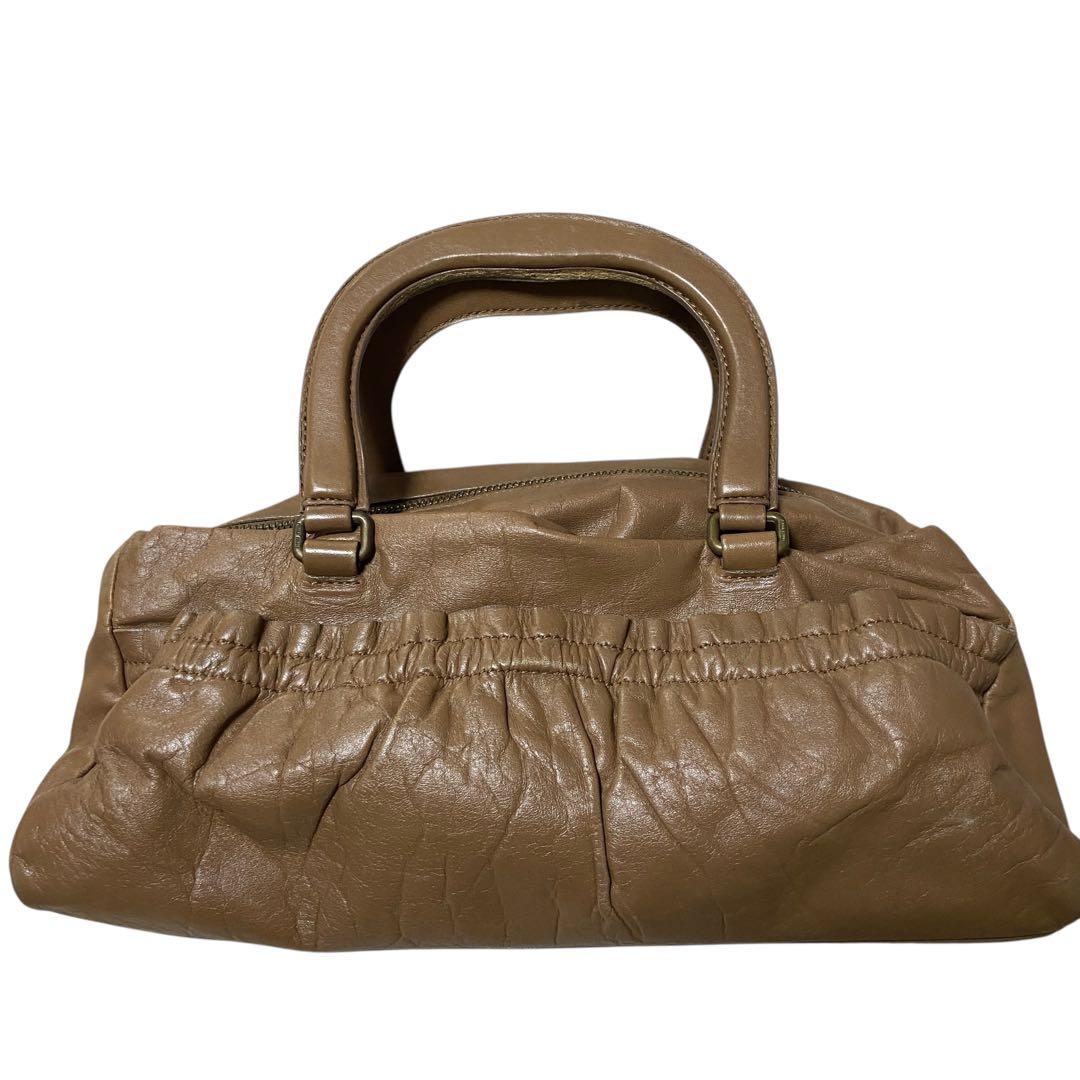 正規品　miumiu レザー　ミニボストン　バッグ