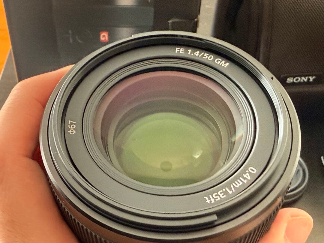 【美品】SONY FE 50mm F1.4 GM レンズ