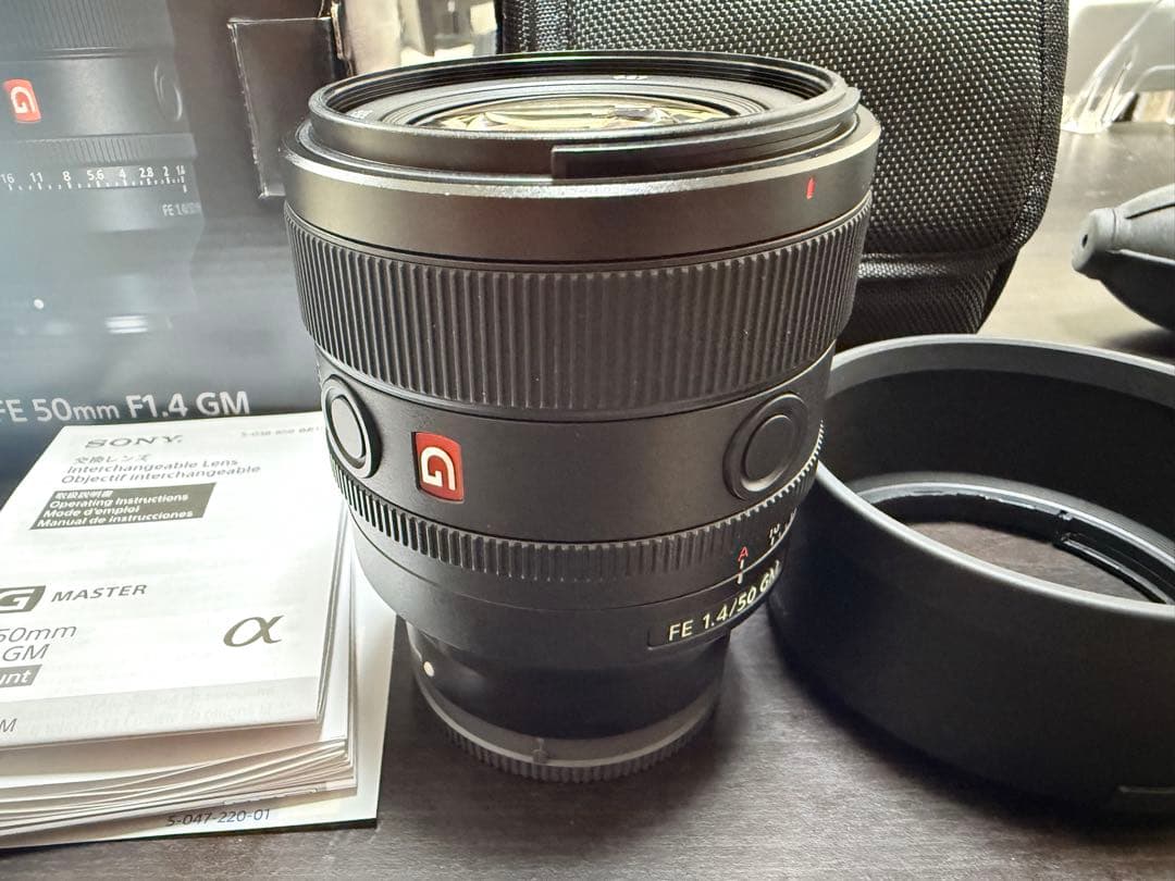 【美品】SONY FE 50mm F1.4 GM レンズ