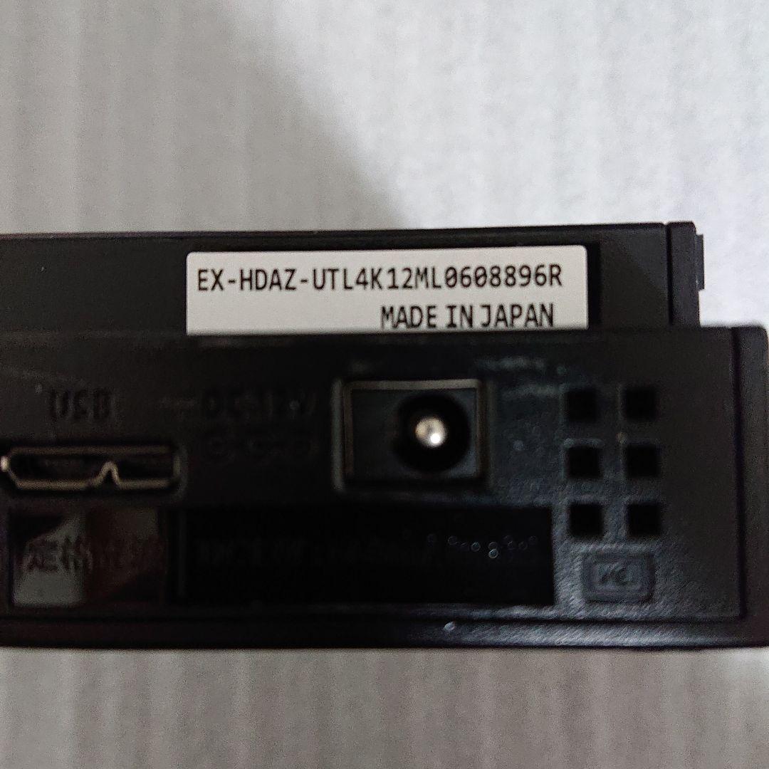 【本体のみ！！】I・O DATA EX-HDAZ-UTL4K 4TB外付けHDD