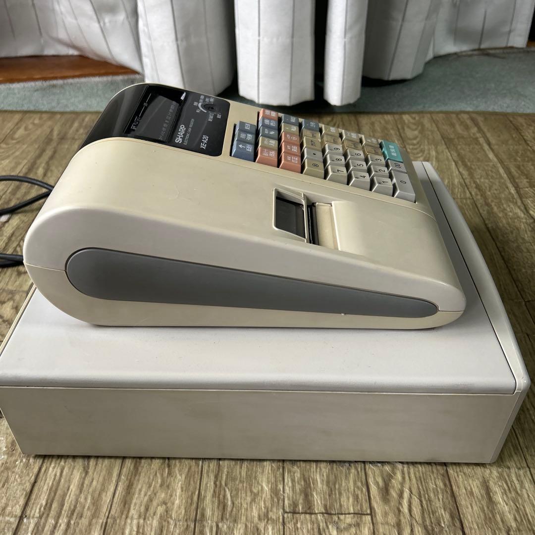 M*u様 SHARP XE-A20 電子レジスター クリーム色