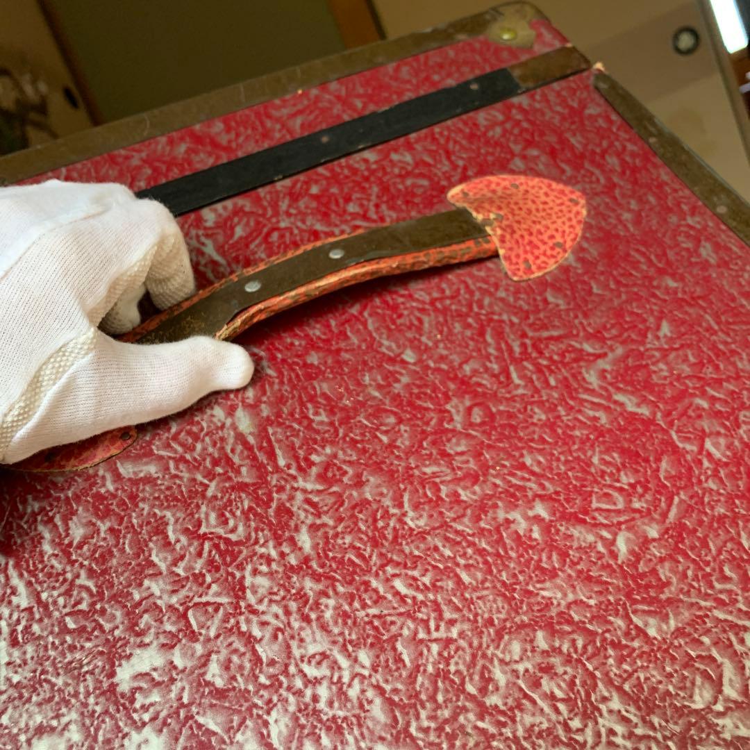 アンティーク BOX 箱 収納 衣装入 一段