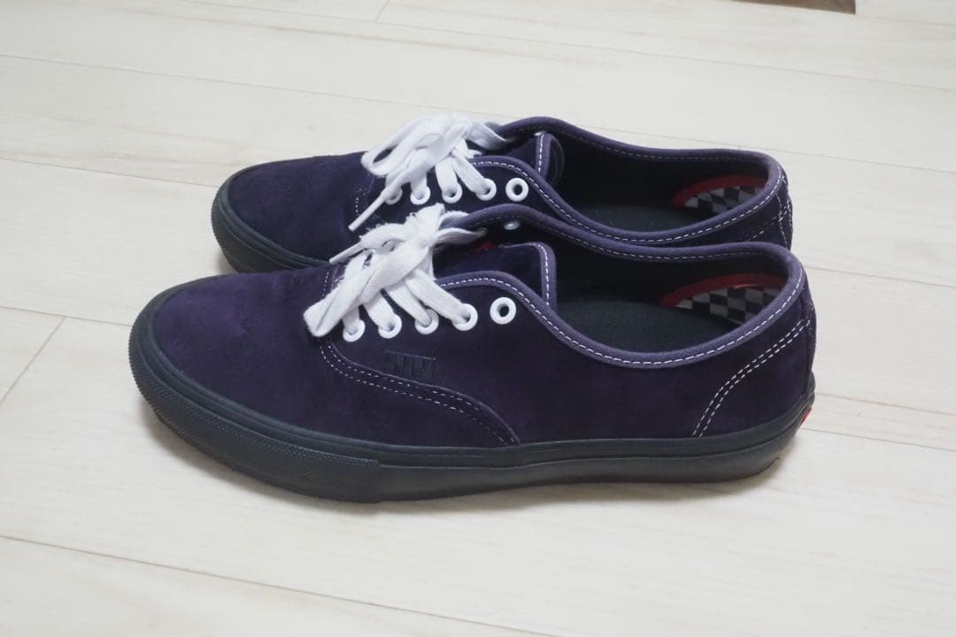 Vans Skate Authentic 27cm スエードパープル