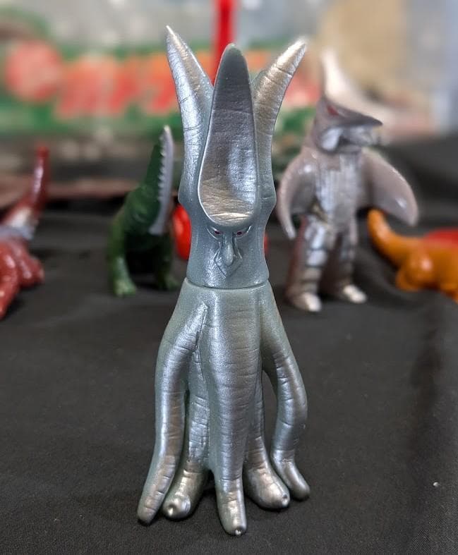 ガメラ復活カーニバル（バンダイ）ミニサイズ ソフビフィギュア７体セット箱付