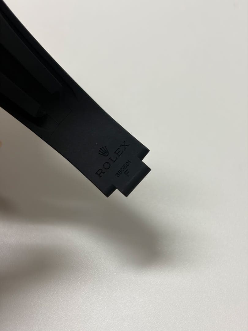 ロレックスデイトナ　純正オイスターフレックスラバーベルト　DFセット