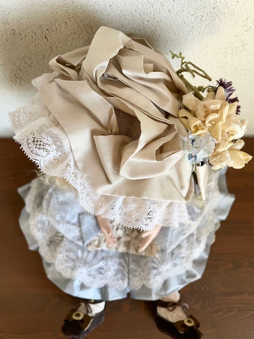 ビスクドール ハンドメイド 創作人形 アンティークドール テディベア ビクトリア