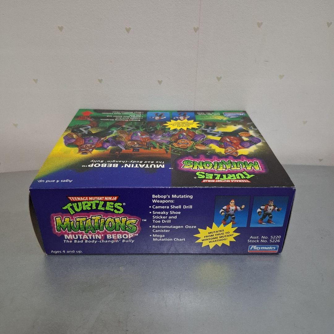 ミュータントタートルズ ビーバップ タカラ playmates フィギュア