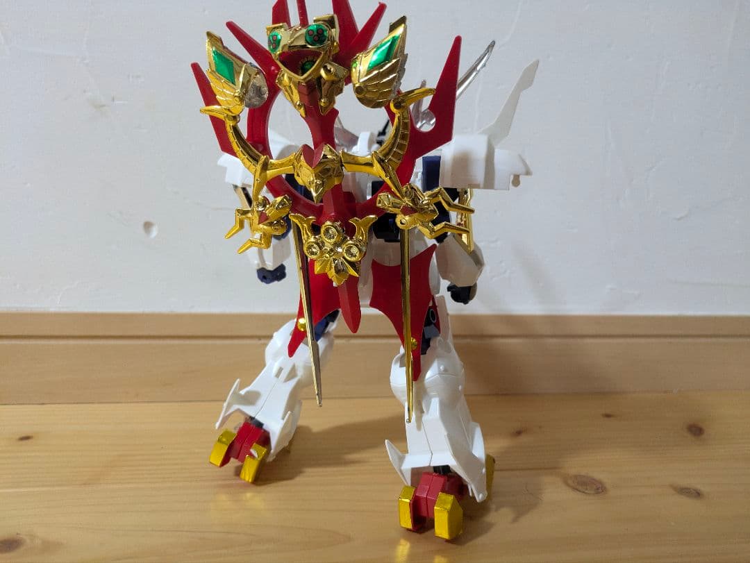 sdガンダム 超機動大将軍 天鎧王 輝龍頑駄無 2体セット 組立済 ジャンク