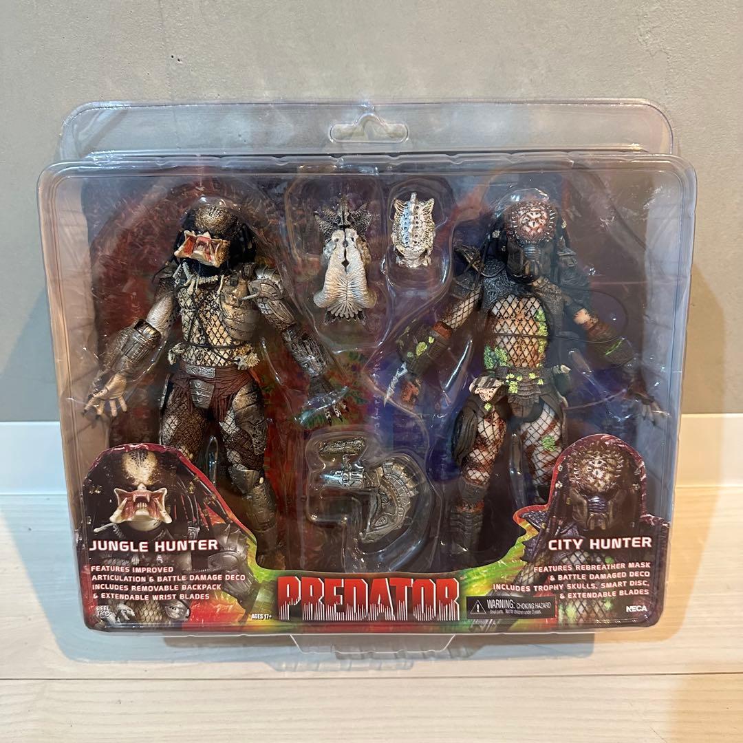 『未開封』　NECA プレデター ジャングルハンター シティハンター フィギュア