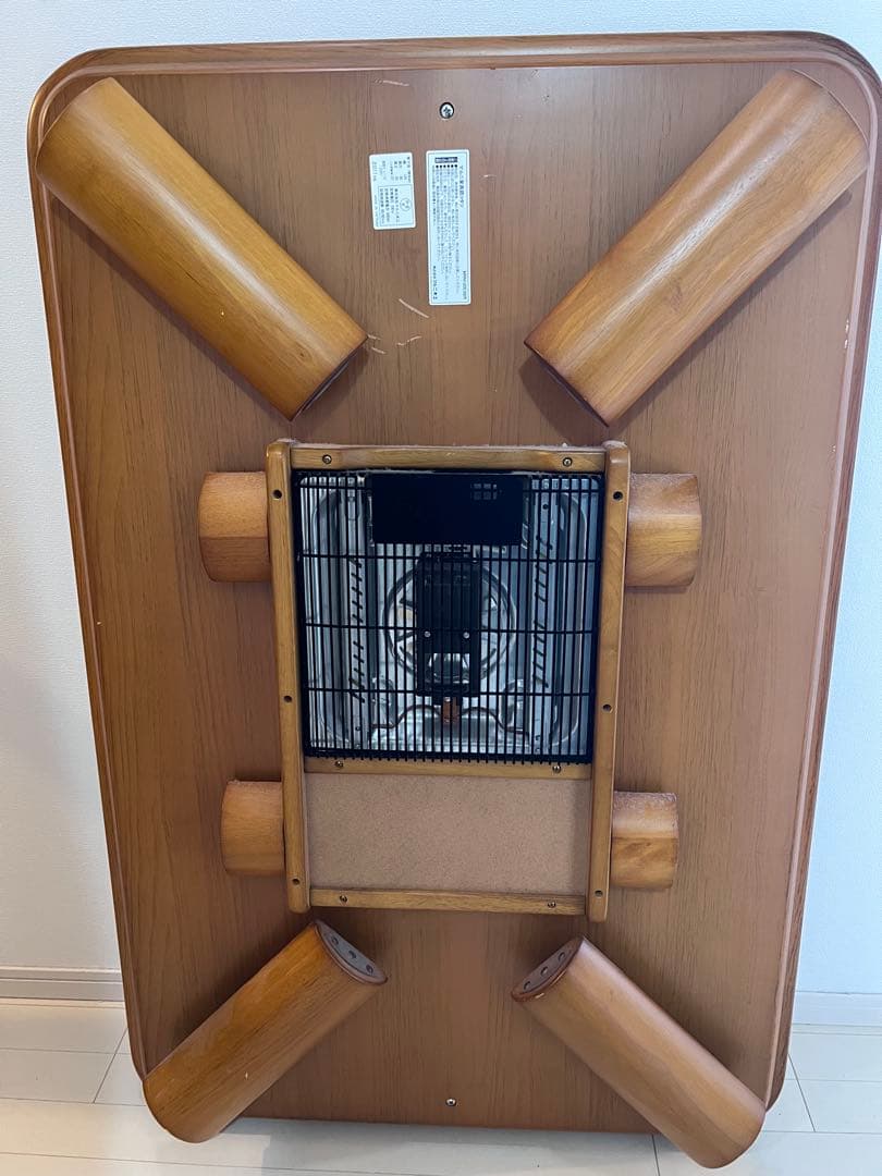 マルニ木工　家具調こたつ 120x80cm 2011年製　※取扱説明書付