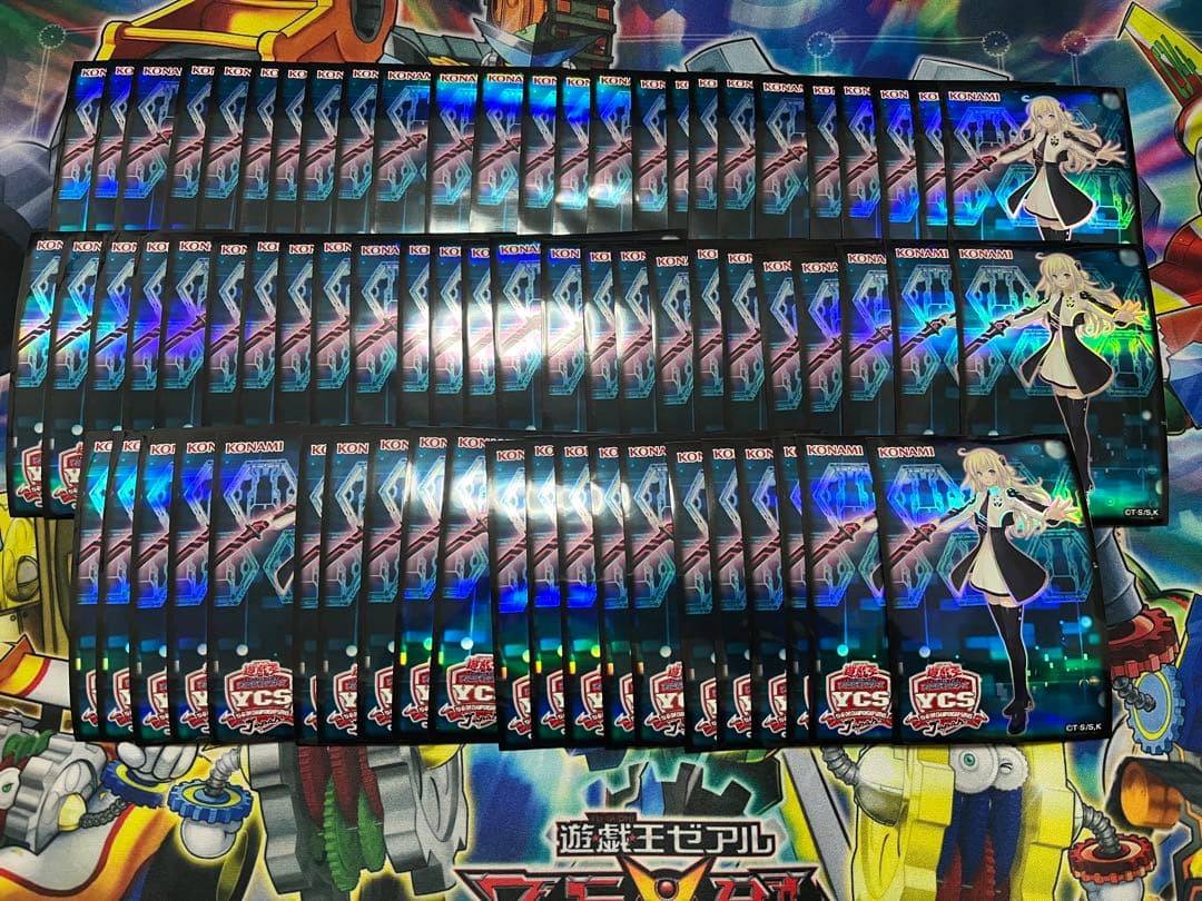 遊戯王　閃刀姫レイ スリーブ 71枚