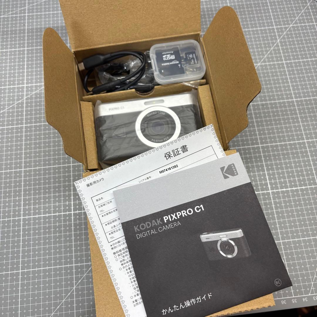 KODAK PIXPRO C1 デジタルカメラ　SD、ケーブル付き