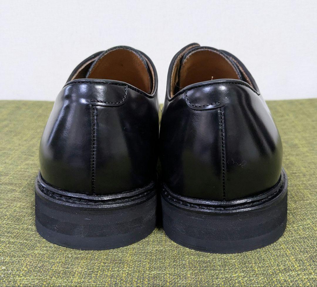 【極美品】Berwick 4406 プレーントゥ ブラック UK6 25.5cm