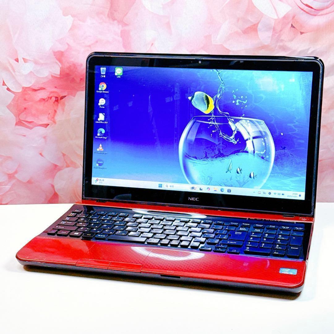 高性能i5❤️新品爆速SSD✨windows11ノートパソコン✨オフィス カメラ