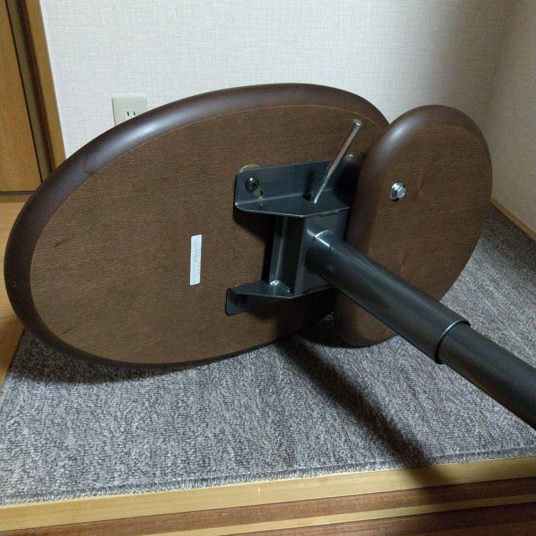 希少 美品 カリモク 油圧式昇降サイドテーブル