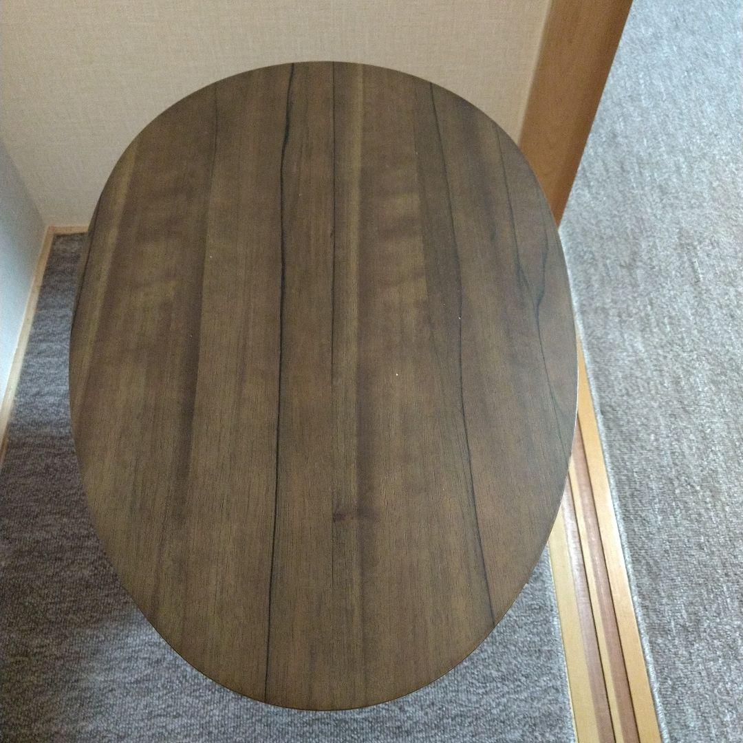 希少 美品 カリモク 油圧式昇降サイドテーブル