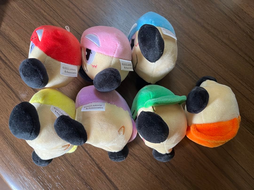 WEST. ぶらさげるヤツ ヤツぬい 7体セット