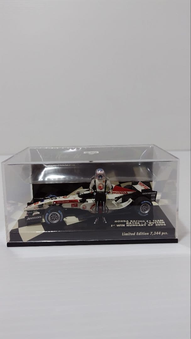 【1月まで出品】1/43 2006年ホンダ・レーシングF1レーシング　J.バトン