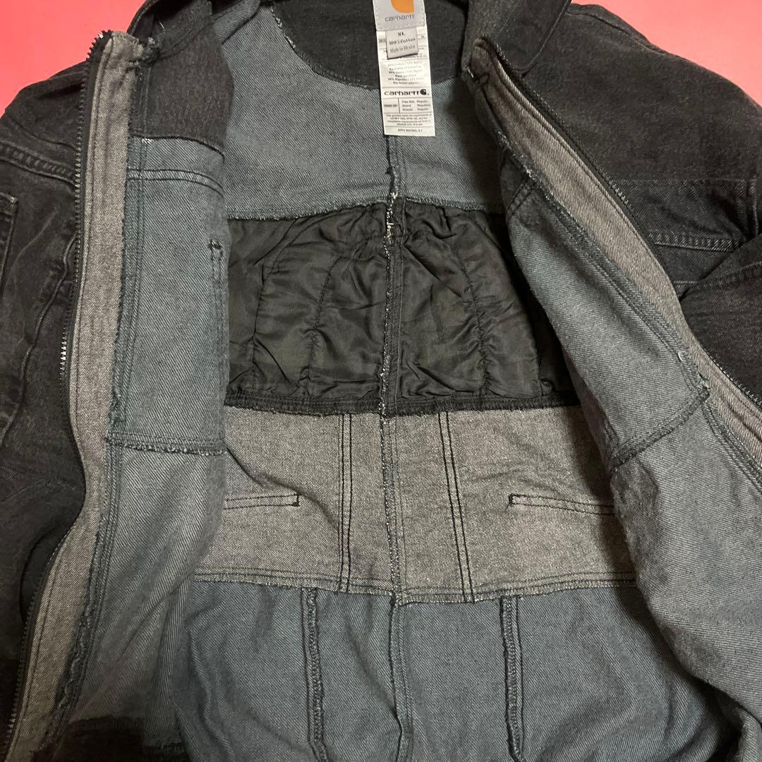 希少　Carhartt ブラックジャケット XL