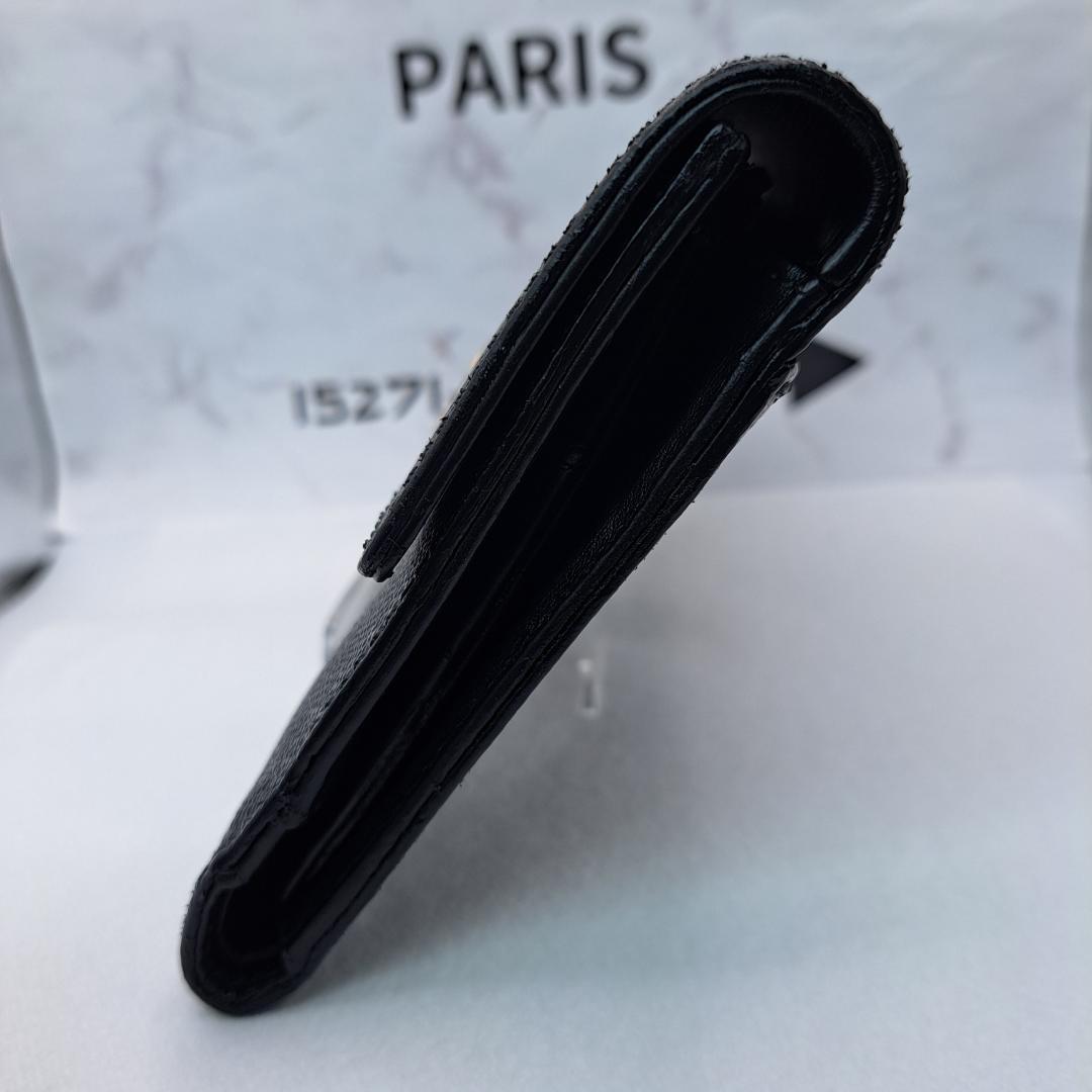 レア品　CHANEL 　三つ折り財布　財布　大型　クラシカルデザイン　長財布
