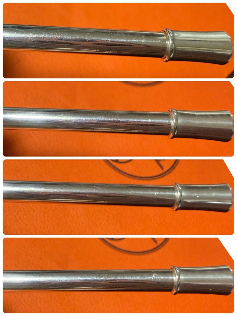 エルメス　HERMES 難あり　シャープペンシル シャーペン　シルバー925