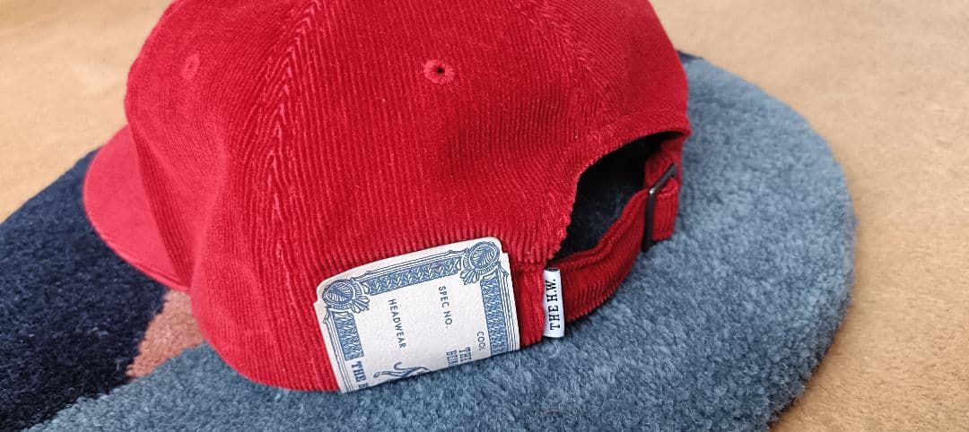 THE H.W. DOG & CO. コーデュロイキャップ レッド 完売品