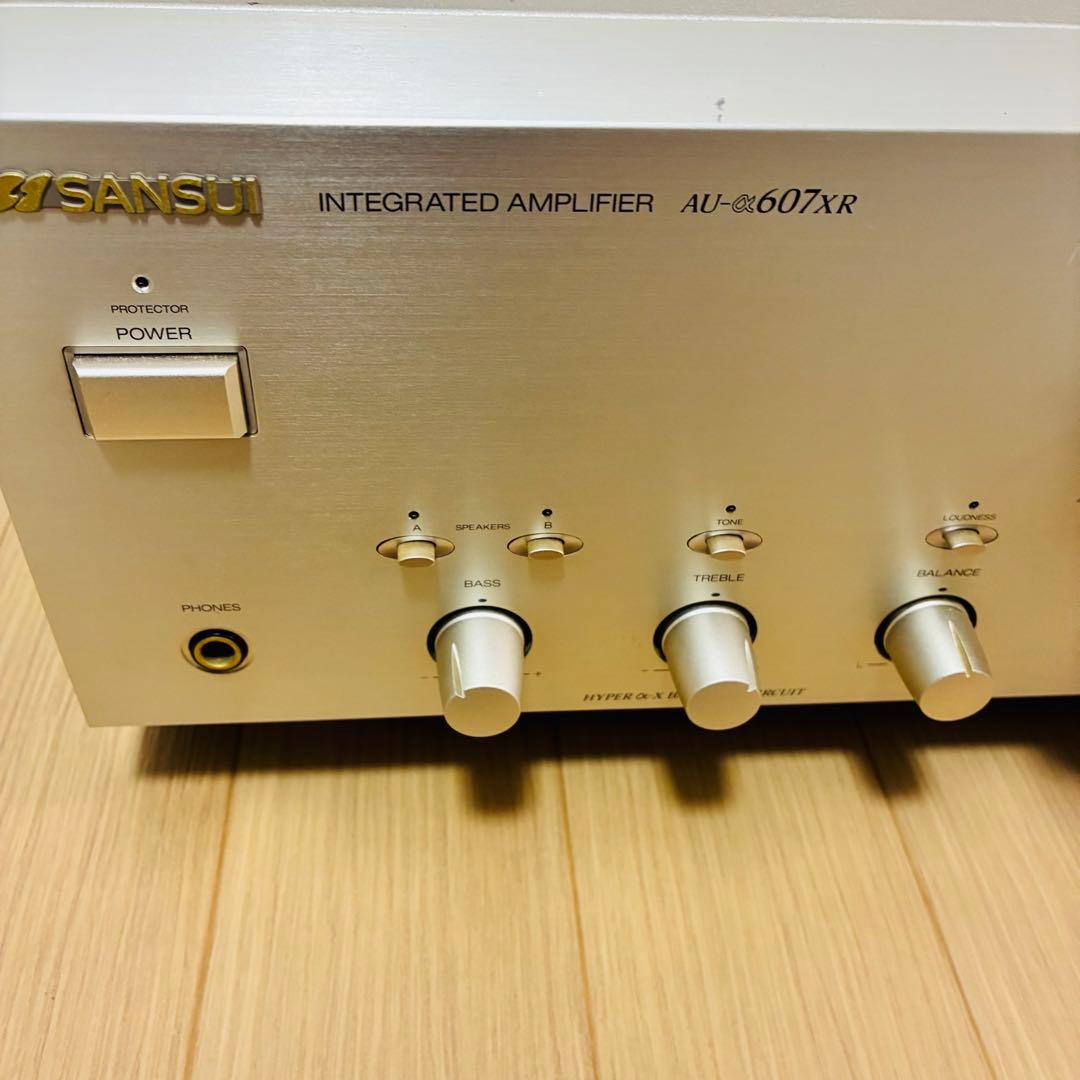 【動作音出し確認済み】SANSUI AU-α607XR プリメインアンプ
