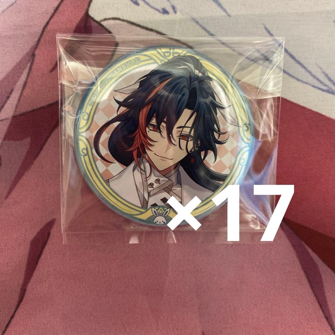 3SKM にじさんじ サンリオ 魁星 缶バッジ