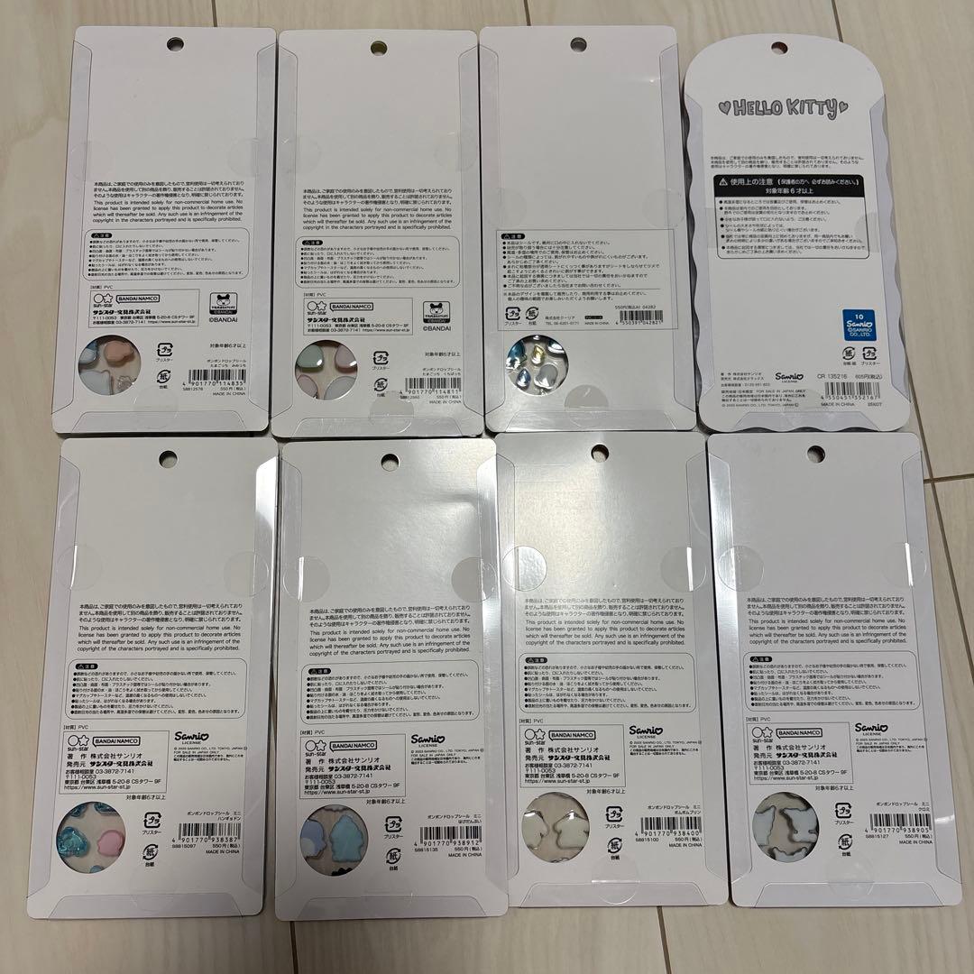 正規品　ボンボンドロップシール　たまごっち　しずくちゃん　サンリオ