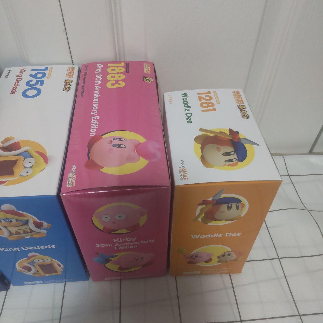 【未開封品】ねんどろいど カービィ＆メタナイト＆デデデ大王＆ワドルディ セット