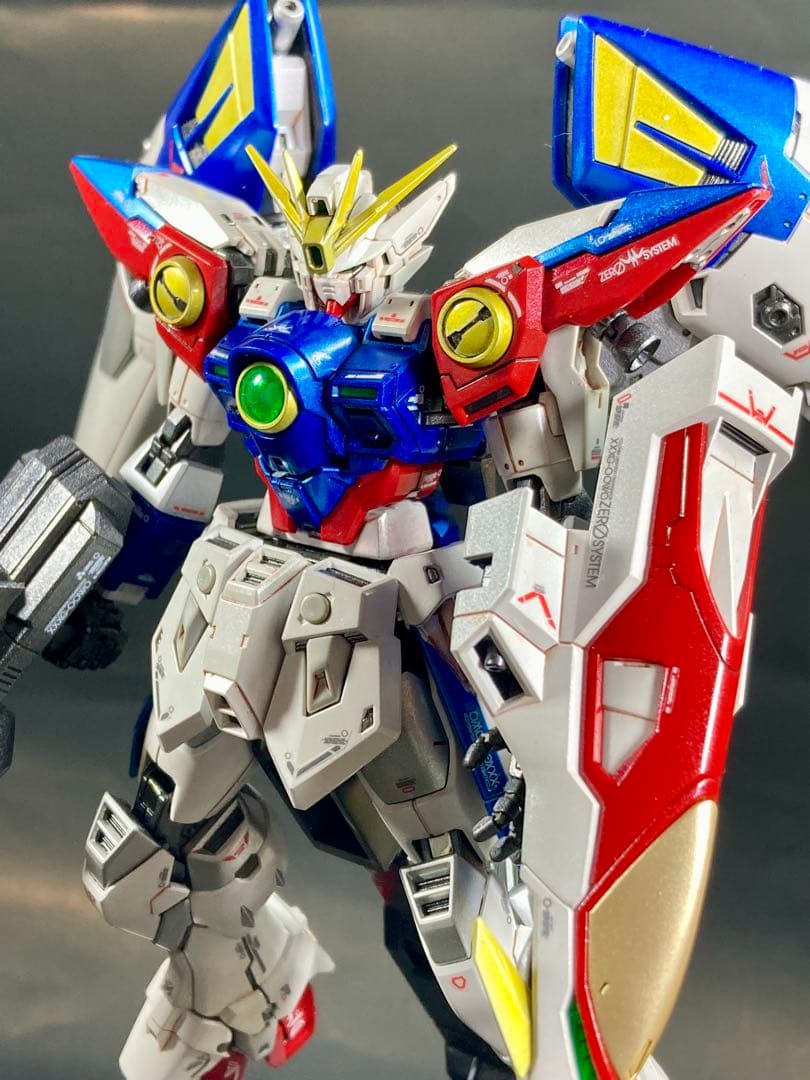 RG ウィングガンダムゼロ 全塗装済み完成品
