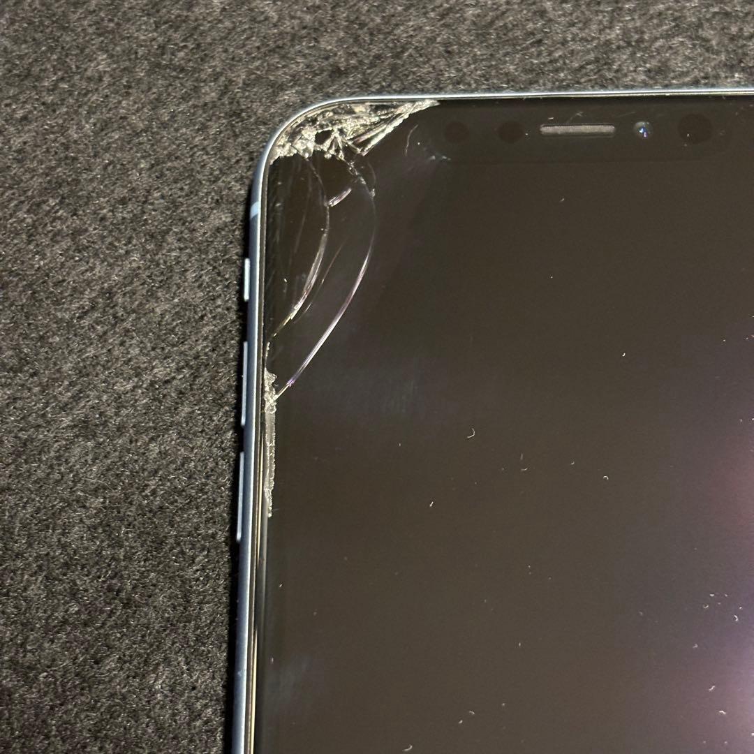 【ジャンク品】 SoftBank iPhone XR 128GB ブルー