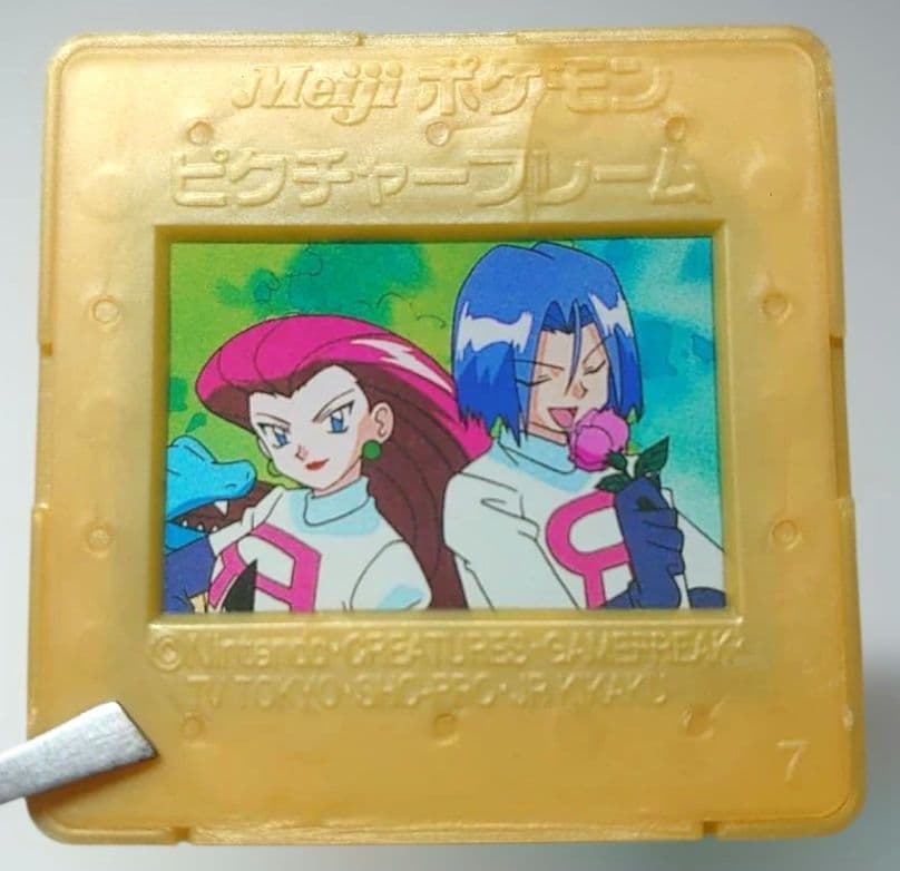 Meiji ポケモン ピクチャーフレーム　ムサシ　コジロウ