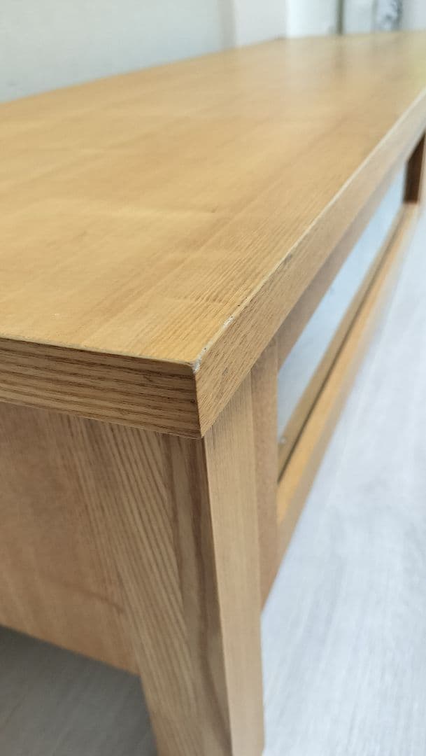 無印良品 テレビボード タモ材 150cm幅