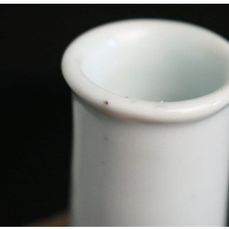 李朝染付 雲鶴長生文 徳利 壺 高22.8cm