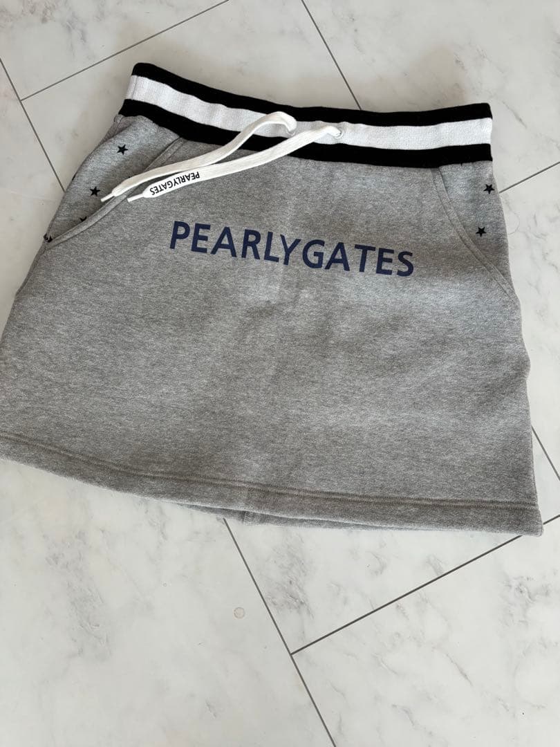 パーリーゲイツ パーカー・スカート セットアップ　ニットレギンス付き