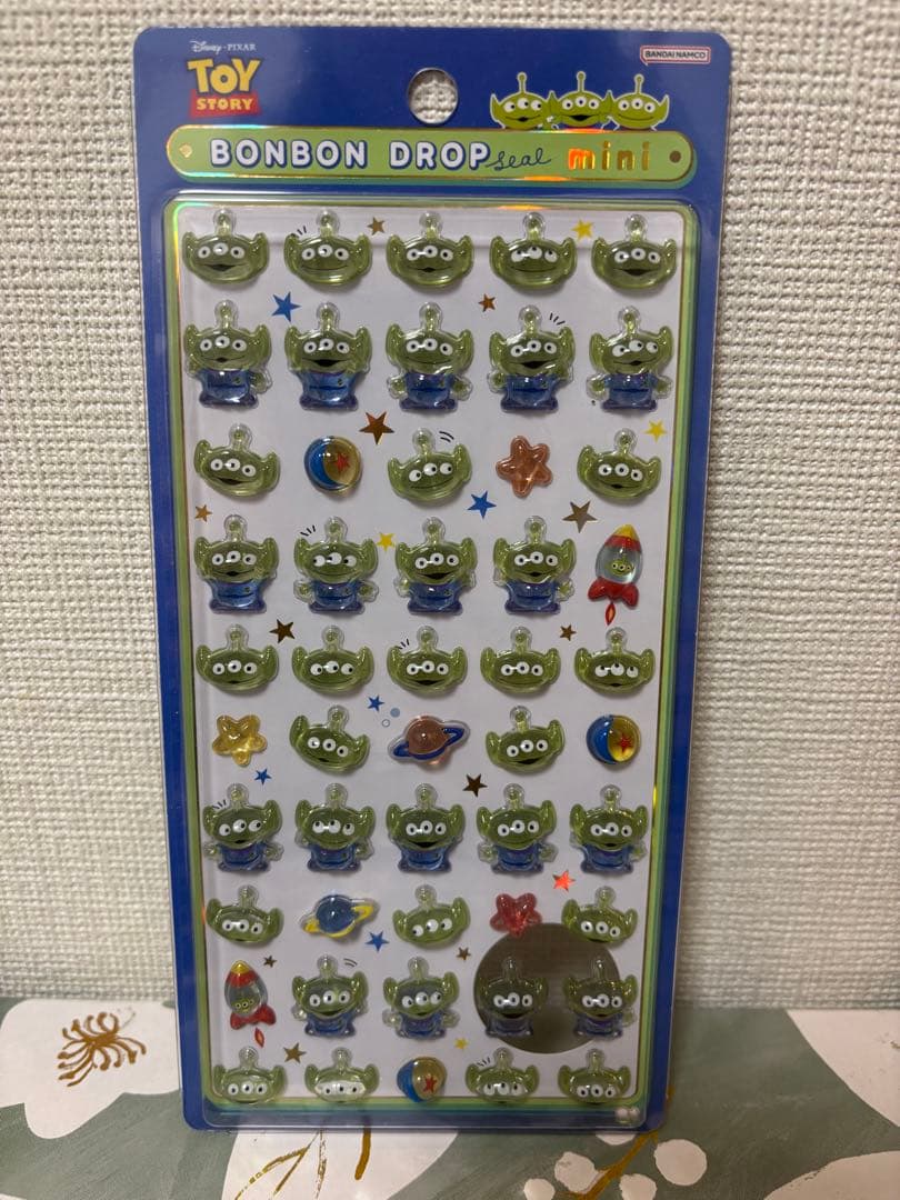 【即日発送】ディズニー ボンボンドロップシールmini 7点セット