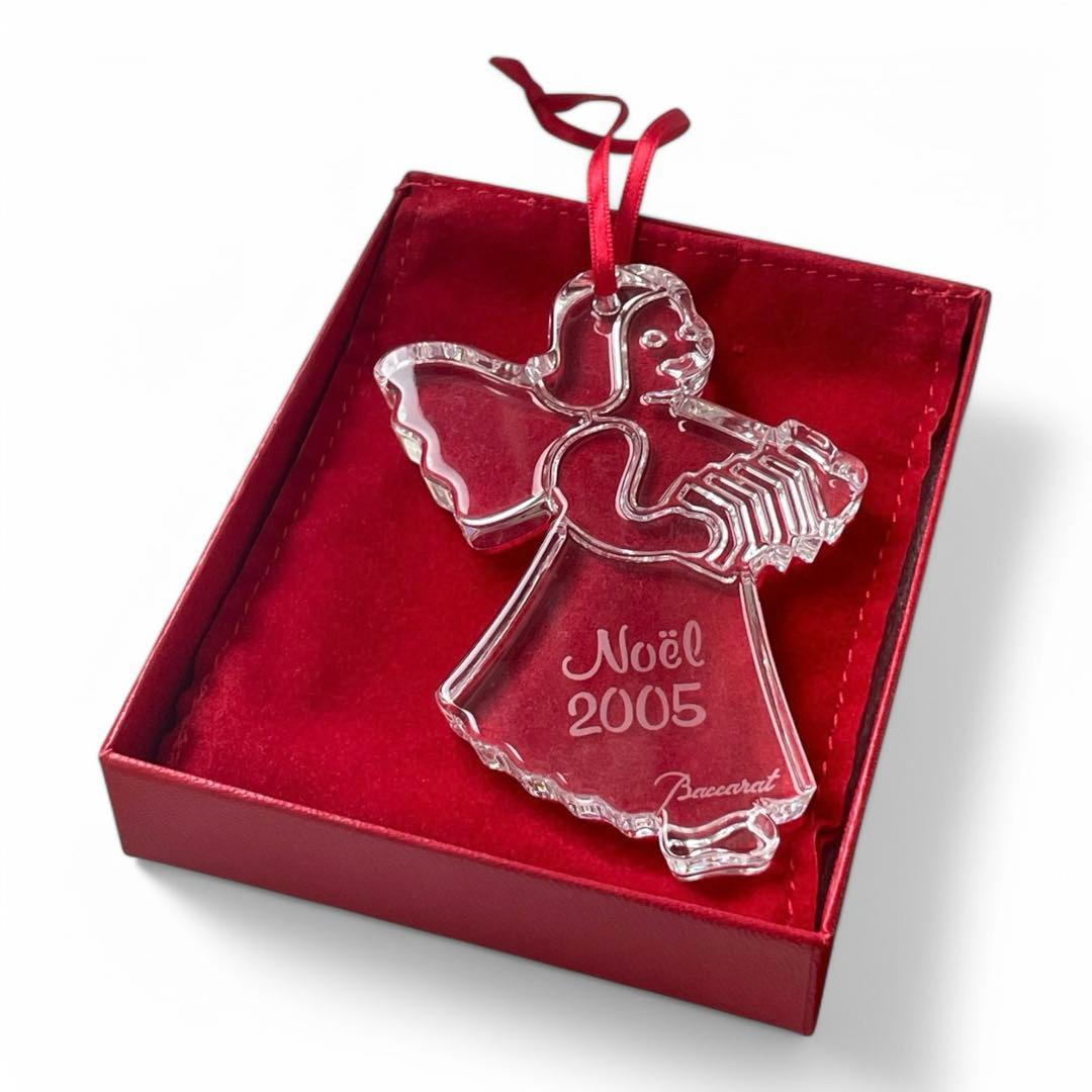 美品　バカラ　オーナメント　クリスマス　2005 ノエル　Noel