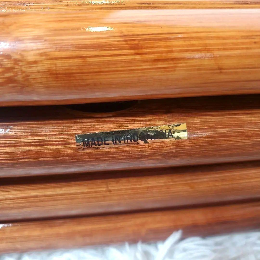 ラタン製アーチ型パーテーション 4パネル