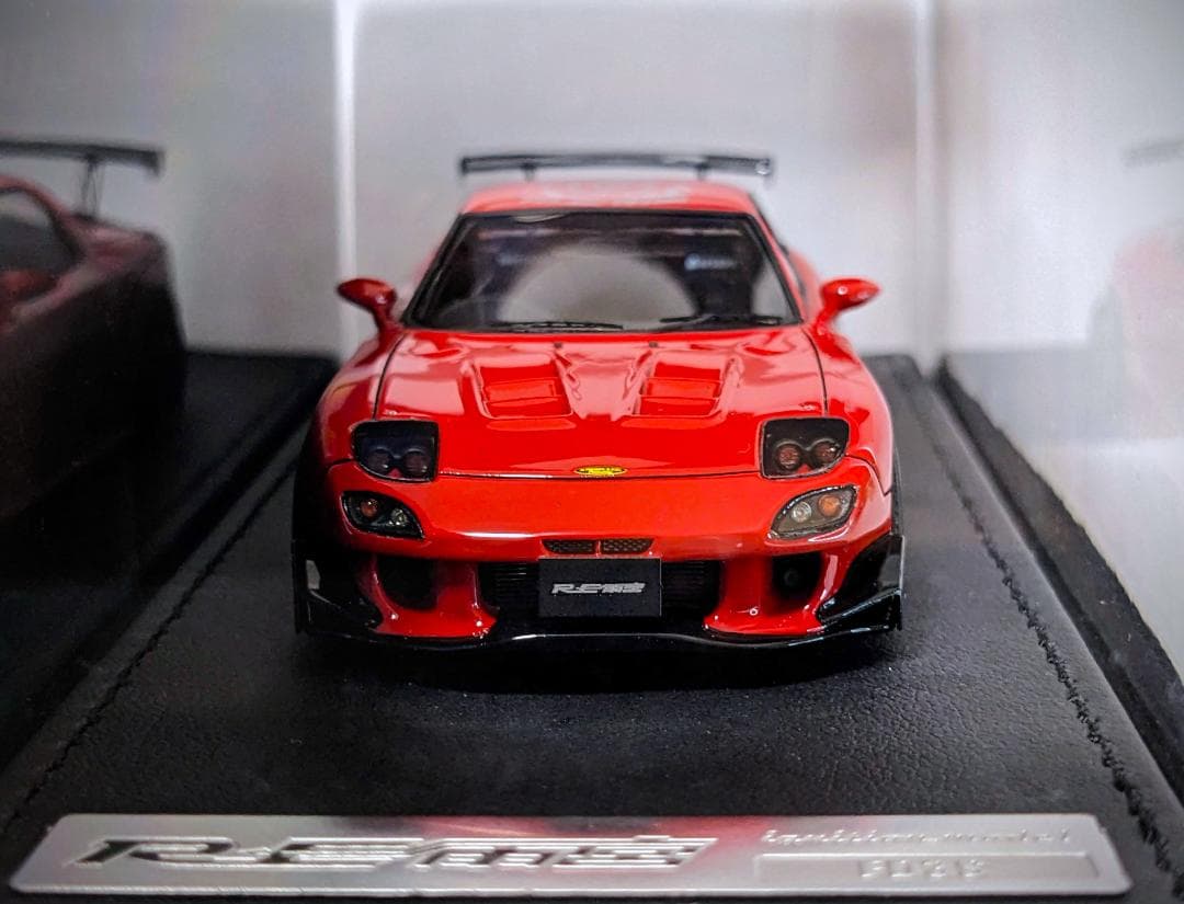 イグニッションモデル 1/43 マツダ RX-7 FD3S RE雨宮 レッド